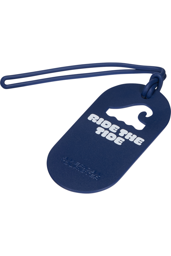 Fun Tags Bagagebricka &ndash; Set med 2 st | American Tourister American Tourist. Ta Luggage Tag X2 Fun  Ride The Tide