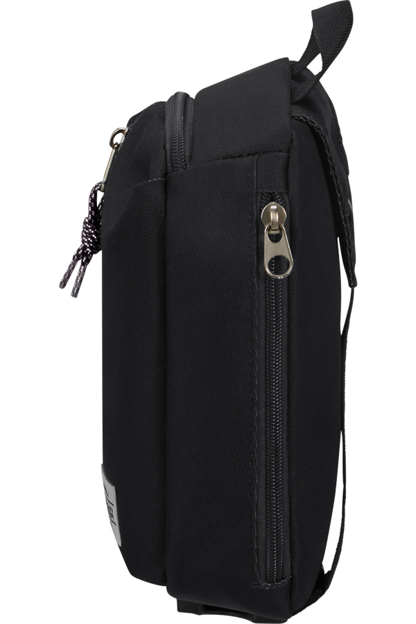 American Tourister Brightup Sling Bag Zip  Black