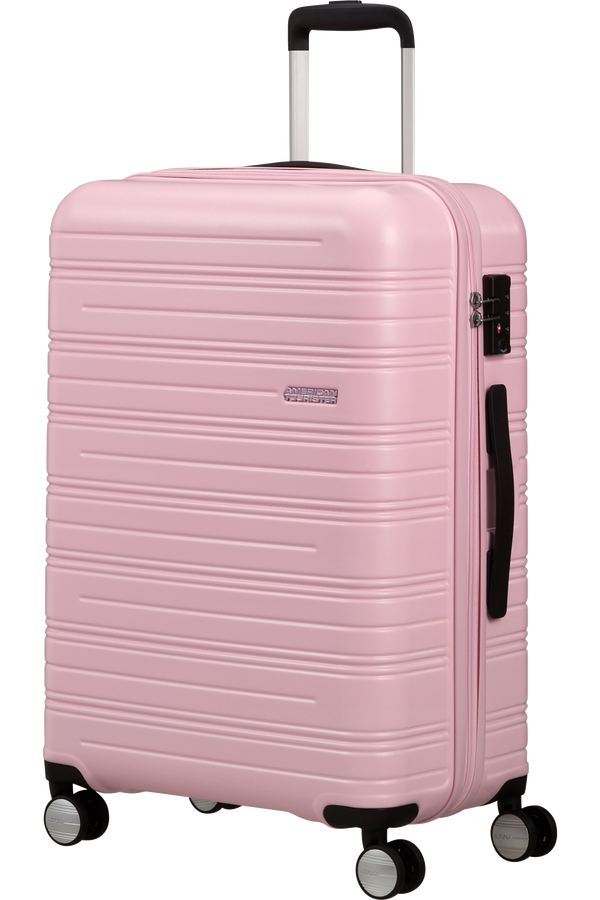 American Tourister High Turn 3 PC SET A  Matt Powder Pink