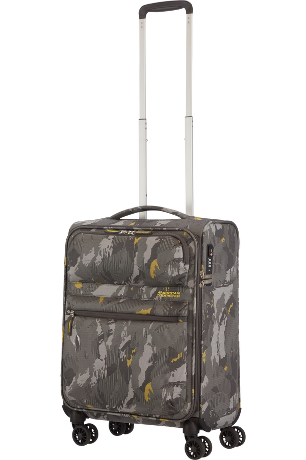 American Tourister Matchup Spinner Print TSA 55cm  Camo Grey