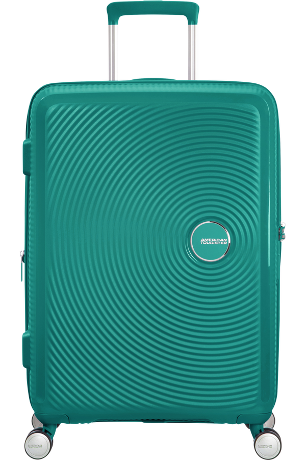American Tourister Soundbox Spinner TSA Expandable 67cm  Forest Green