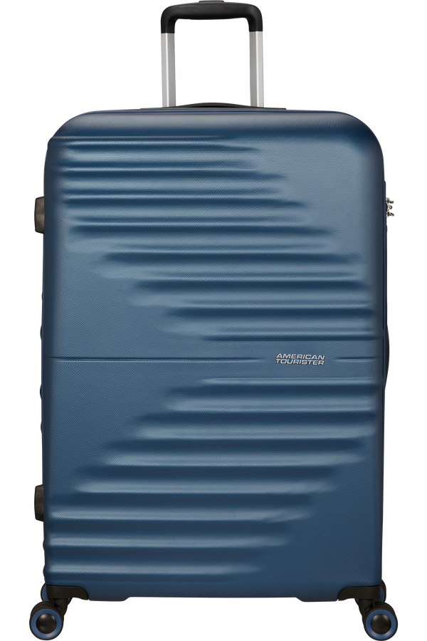 American Tourister Wavetwister Spinner TSA 77cm  Dark Navy