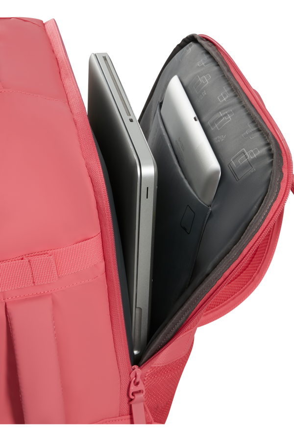 American Tourister Take2cabin Casual Backpack Puff S/M  Pink Glitch