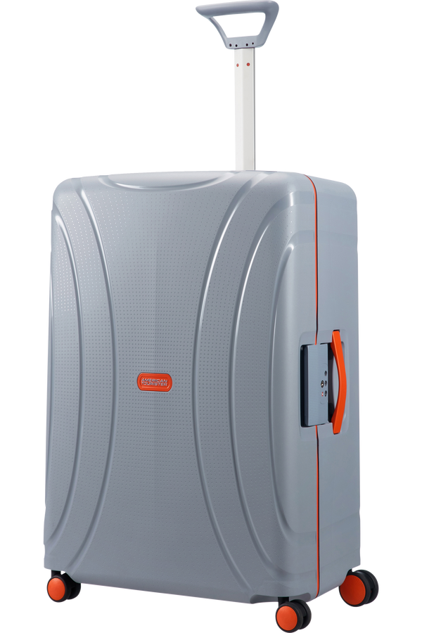 American Tourister Lock'n'Roll 4-wheel 75cm large Spinner suitcase Volt Grey