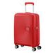 Soundbox Expanderbar resväska med 4 hjul 55cm Coral Red