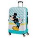 Wavebreaker Disney Resväska med 4 hjul 77cm Mickey Blue Kiss