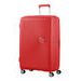 Soundbox Expanderbar resväska med 4 hjul 77cm Coral Red